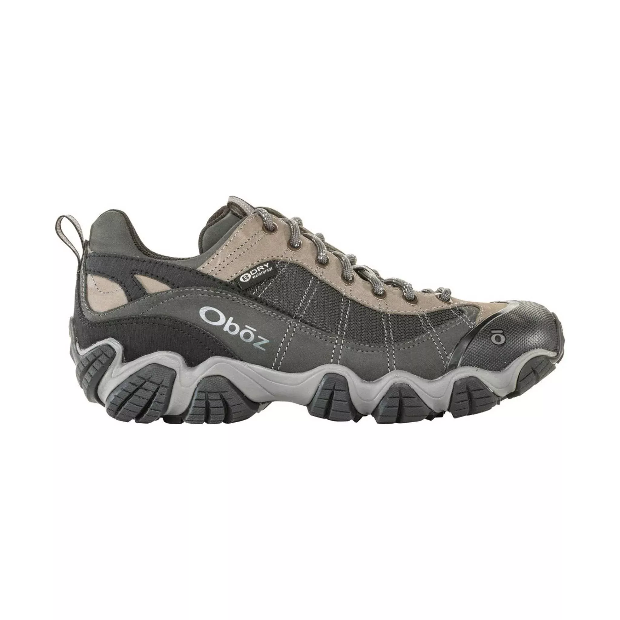 Oboz Men’s Firedrand II Low Waterproof Hiking Shoe – Gray