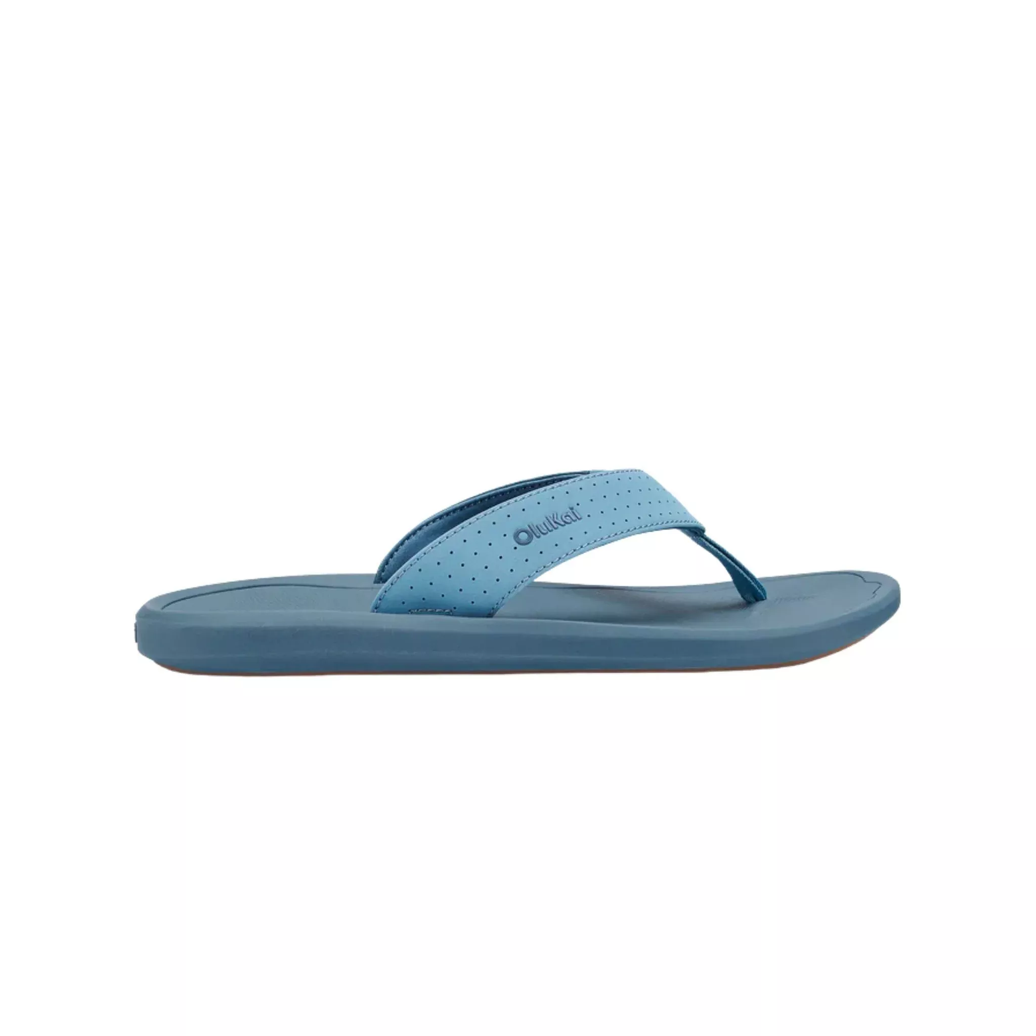 Olukai Men’s Ki‘i Beach Sandals – Blissful Blue/Blue Fog