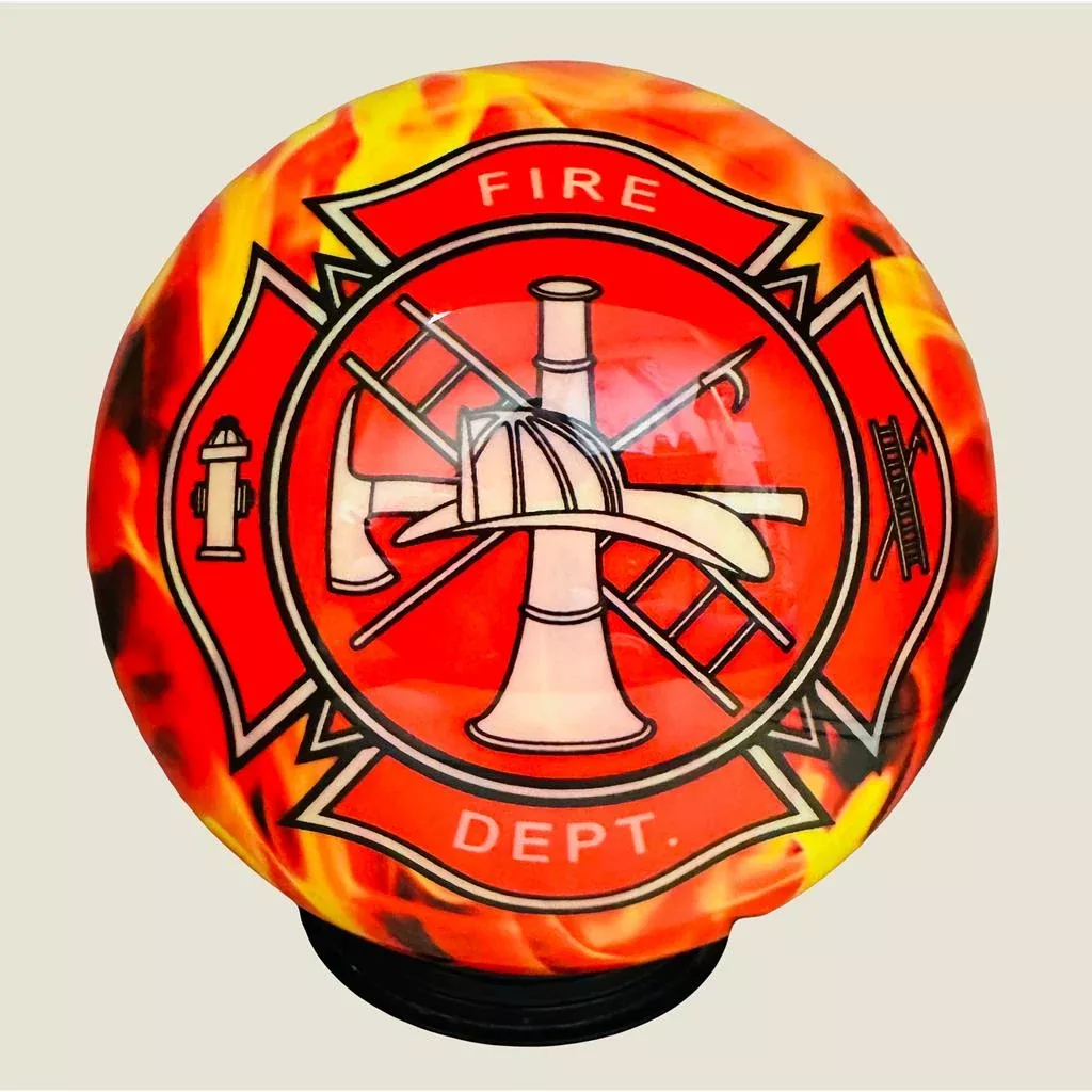 (OTB) – Hero League Fire Shield Yellow Fire Bowling Ball