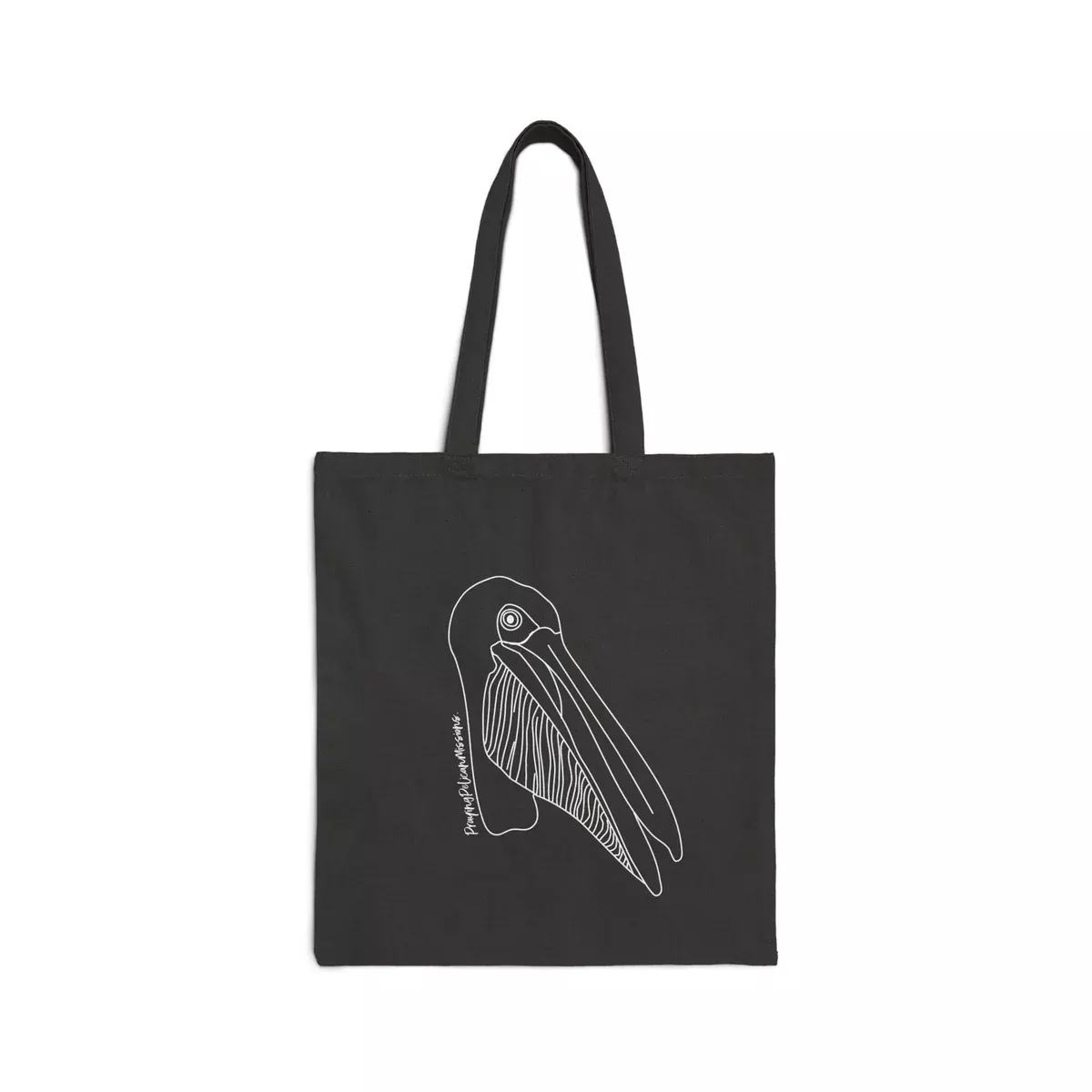 Pelican Canvas Tote Bag