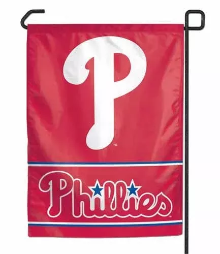 Philadelphia Phillies Garden Flag Red