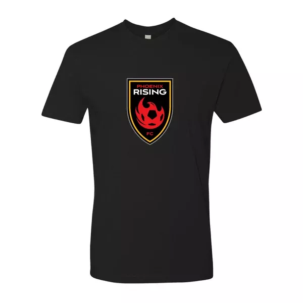 Phoenix Rising Shield T-Shirt – Black