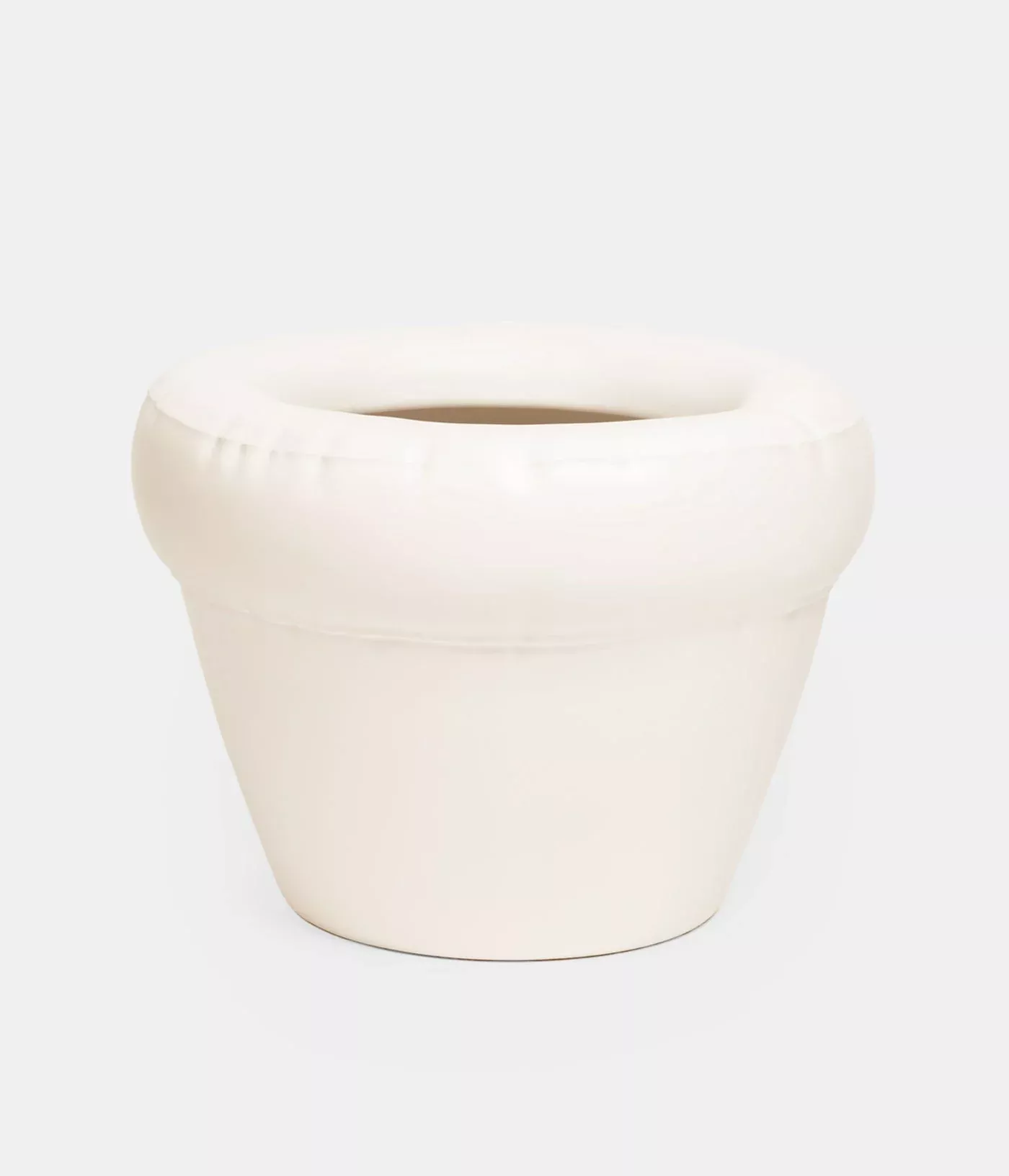 ‘PIERRE’ PLANTER – BONE MATTE