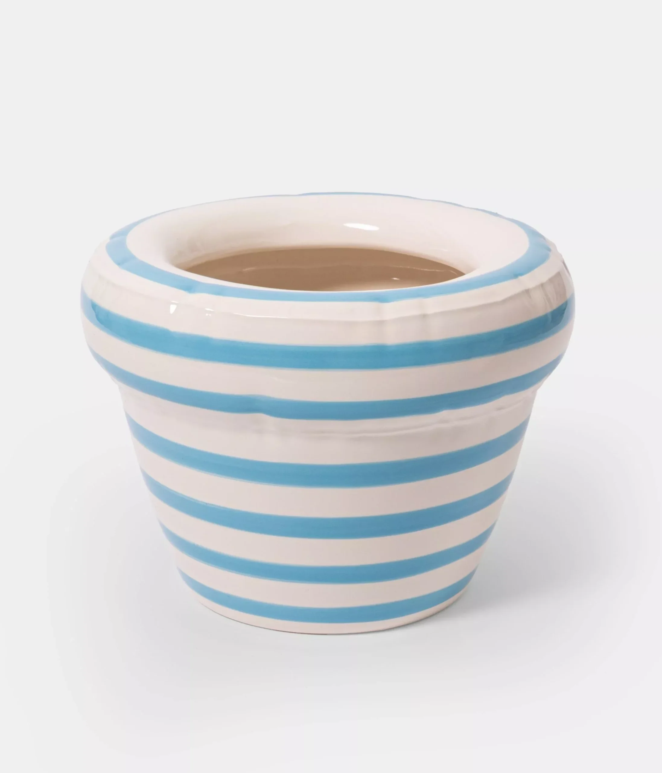 ‘PIERRE’ STRIPED PLANTER – OCEAN