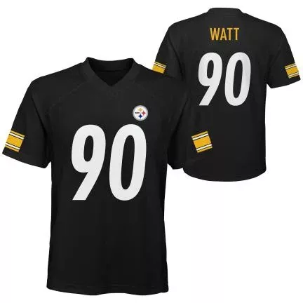PITTSBURGH STEELERS TJ WATT YOUTHMID TIER JERSEY