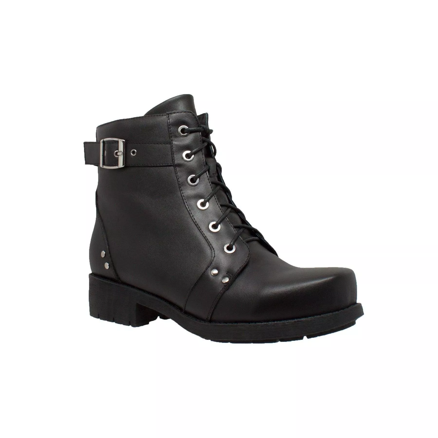 RideTecs Women’s 7″ Biker Boot Black