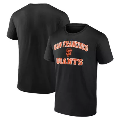 San Francisco Giants Men's Heart And Soul Tee Shirt Black Fanatics