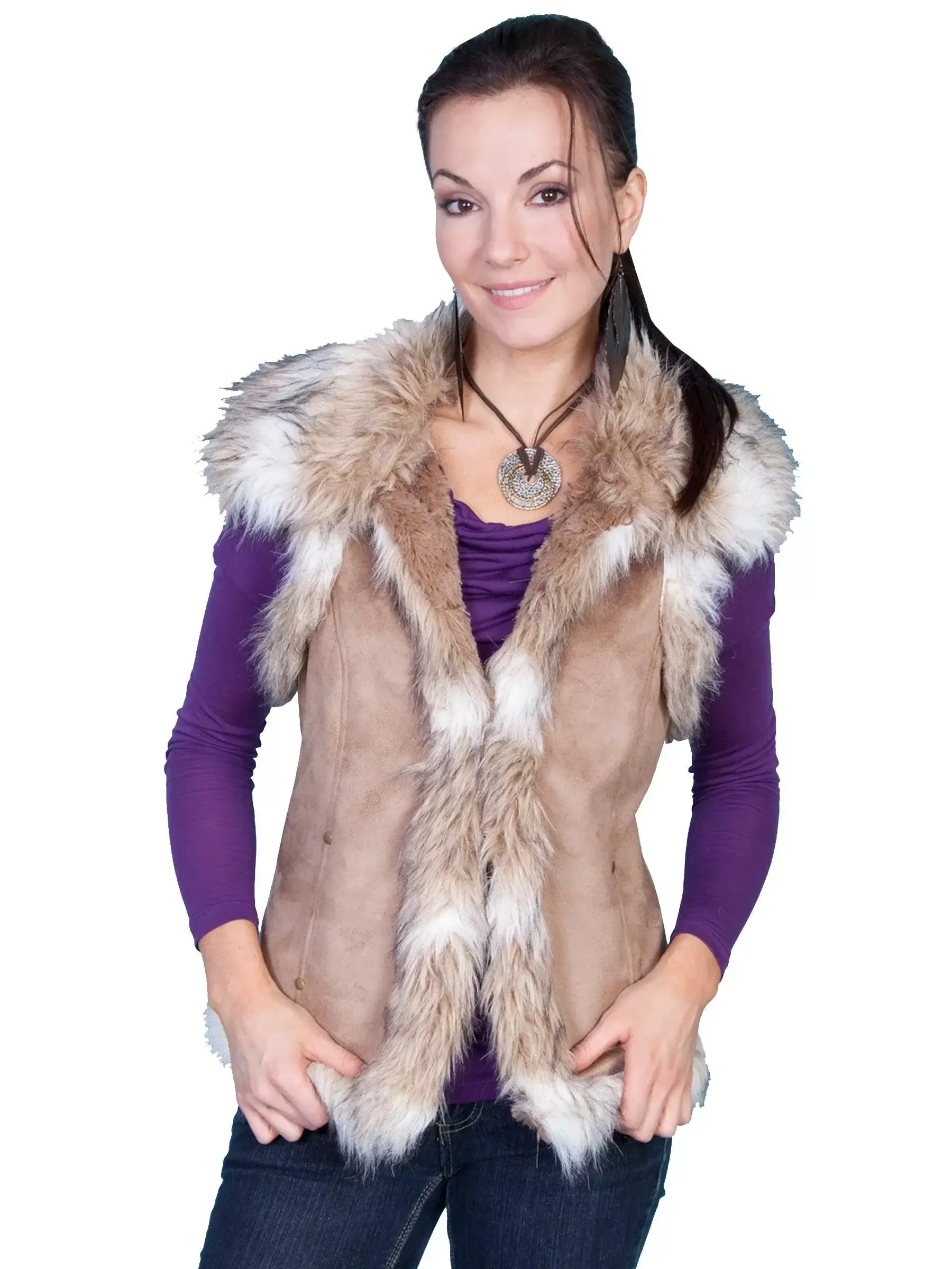 Scully HAZELNUT LADIES VEST