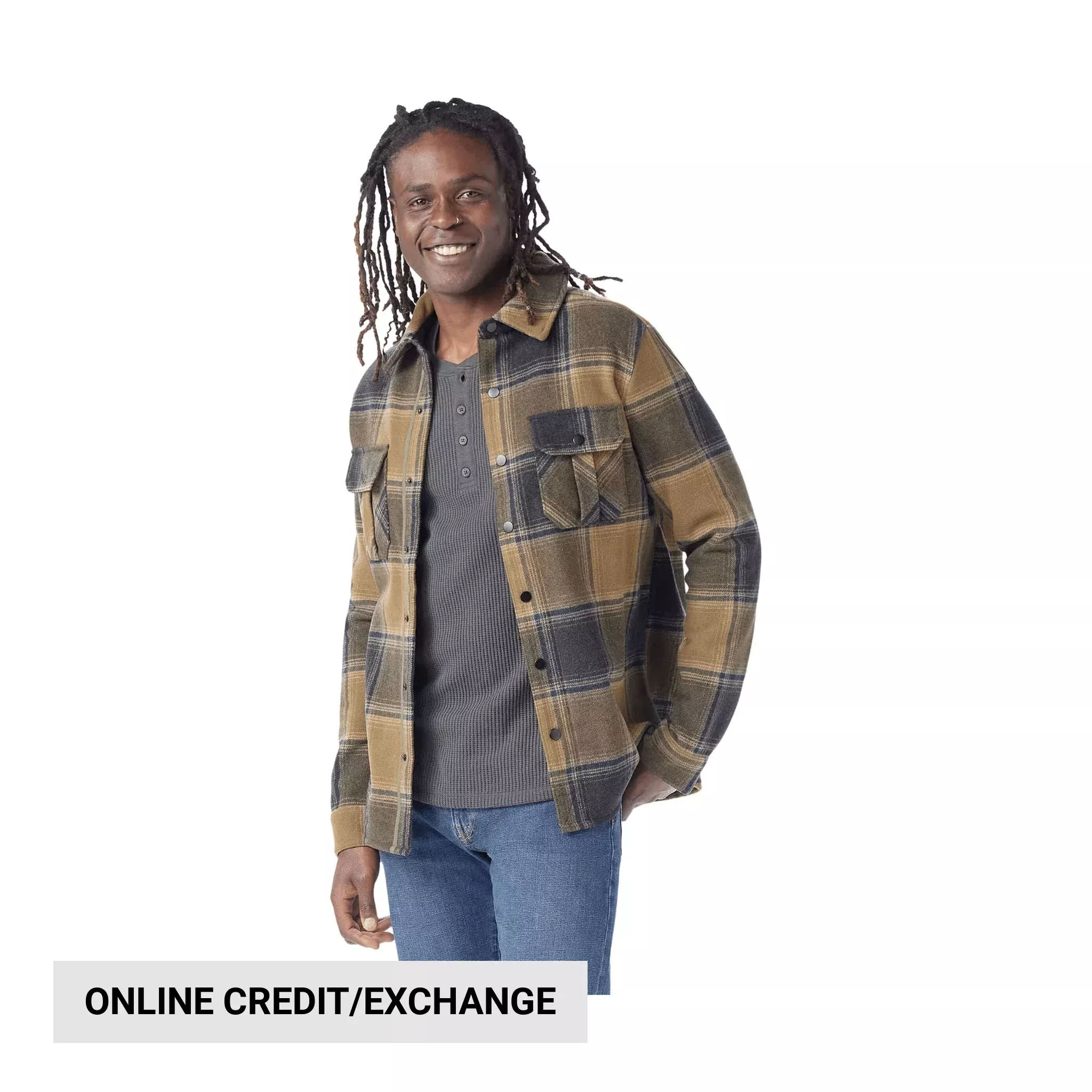 Smartwool Men’s Anchor Line Shirt Jacket – Winter Moss Plaid
