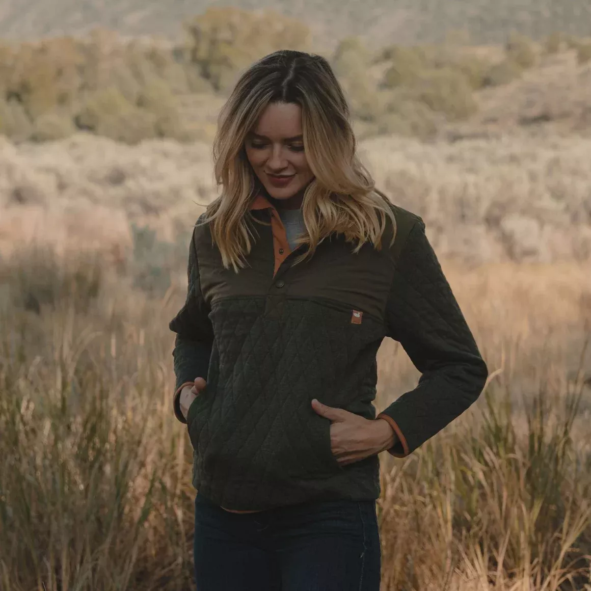 Southern Marsh Women's Bighorn Quilted Pullover