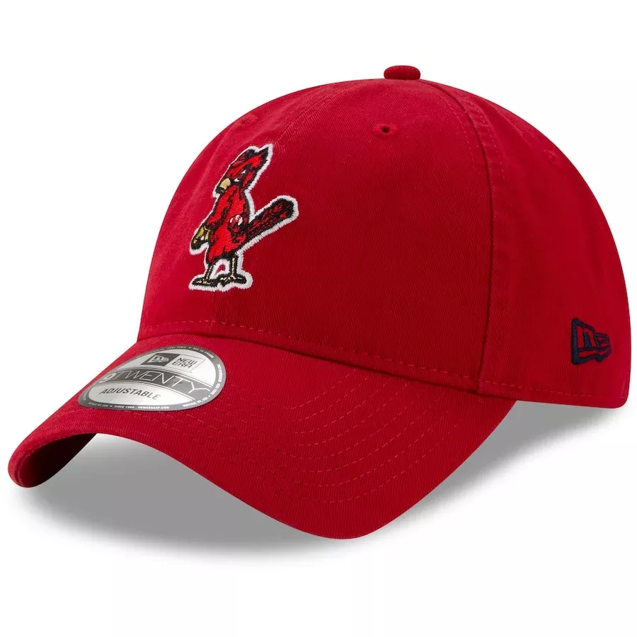 St. Louis Cardinals New Era Men’s Cooperstown Collection Core Classic Logo 9TWENTY Adjustable Hat – Red