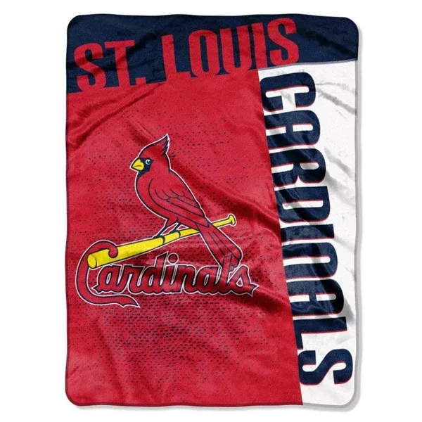 St. Louis Cardinals Stamp Royal Plush