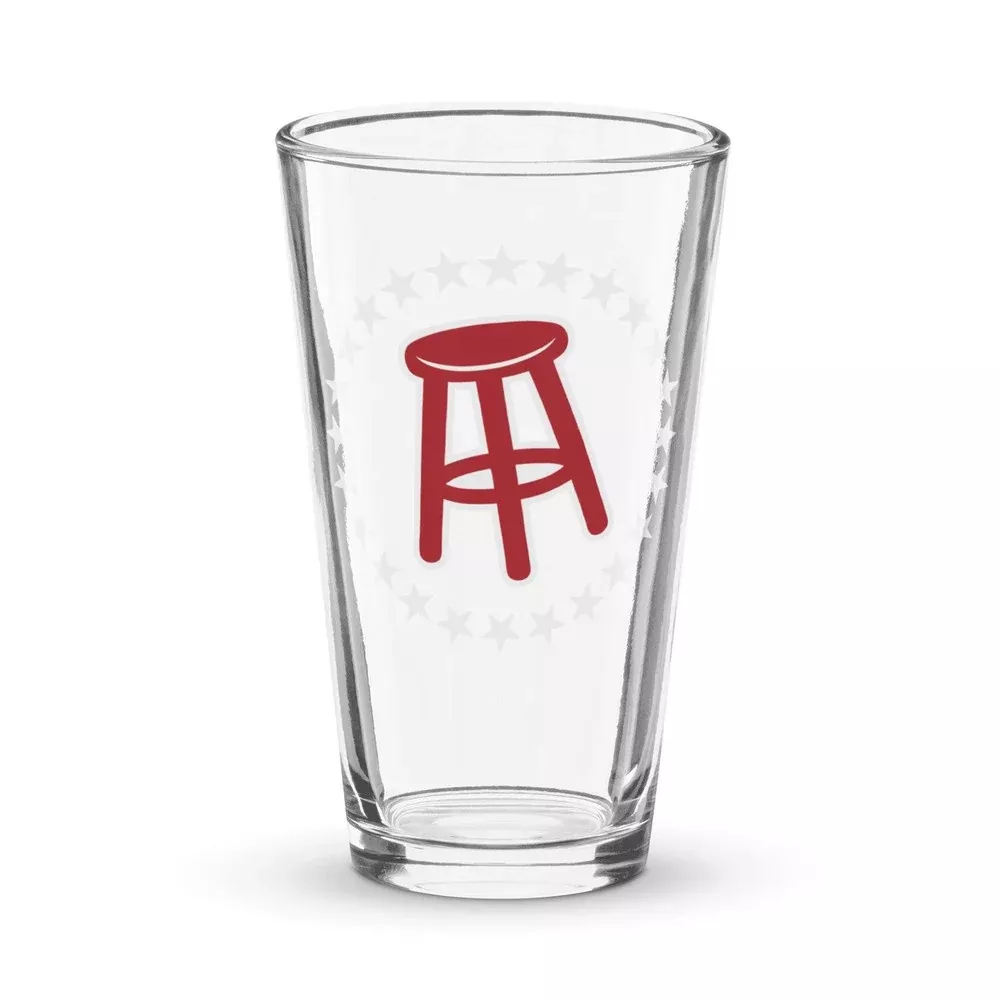 Stool Star Pint Glass