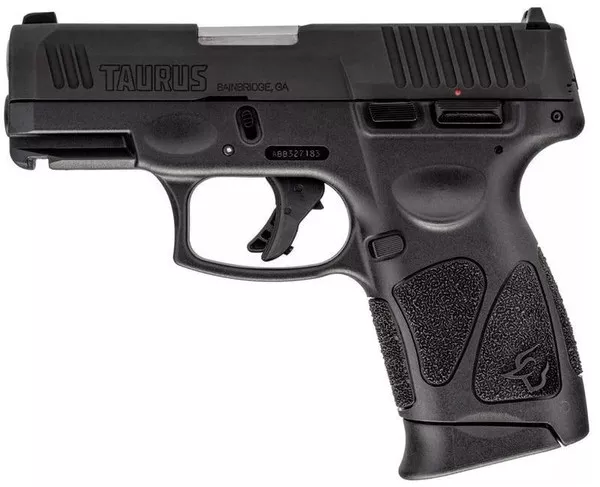 Taurus 1-G3C931-2X12 G3C 9MM 3.26" Black Thumb Safety