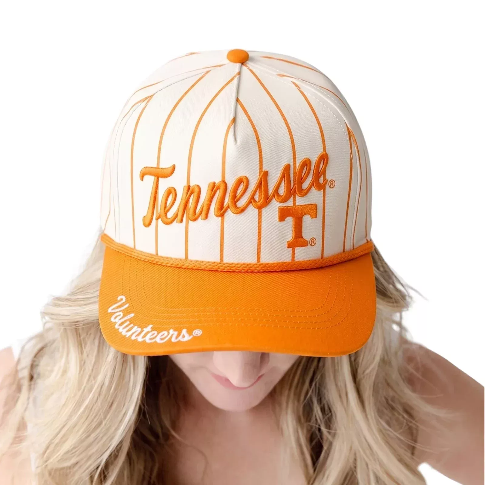 Tennessee Volunteers – NCAA Pinstripe Canvas Trucker Hat