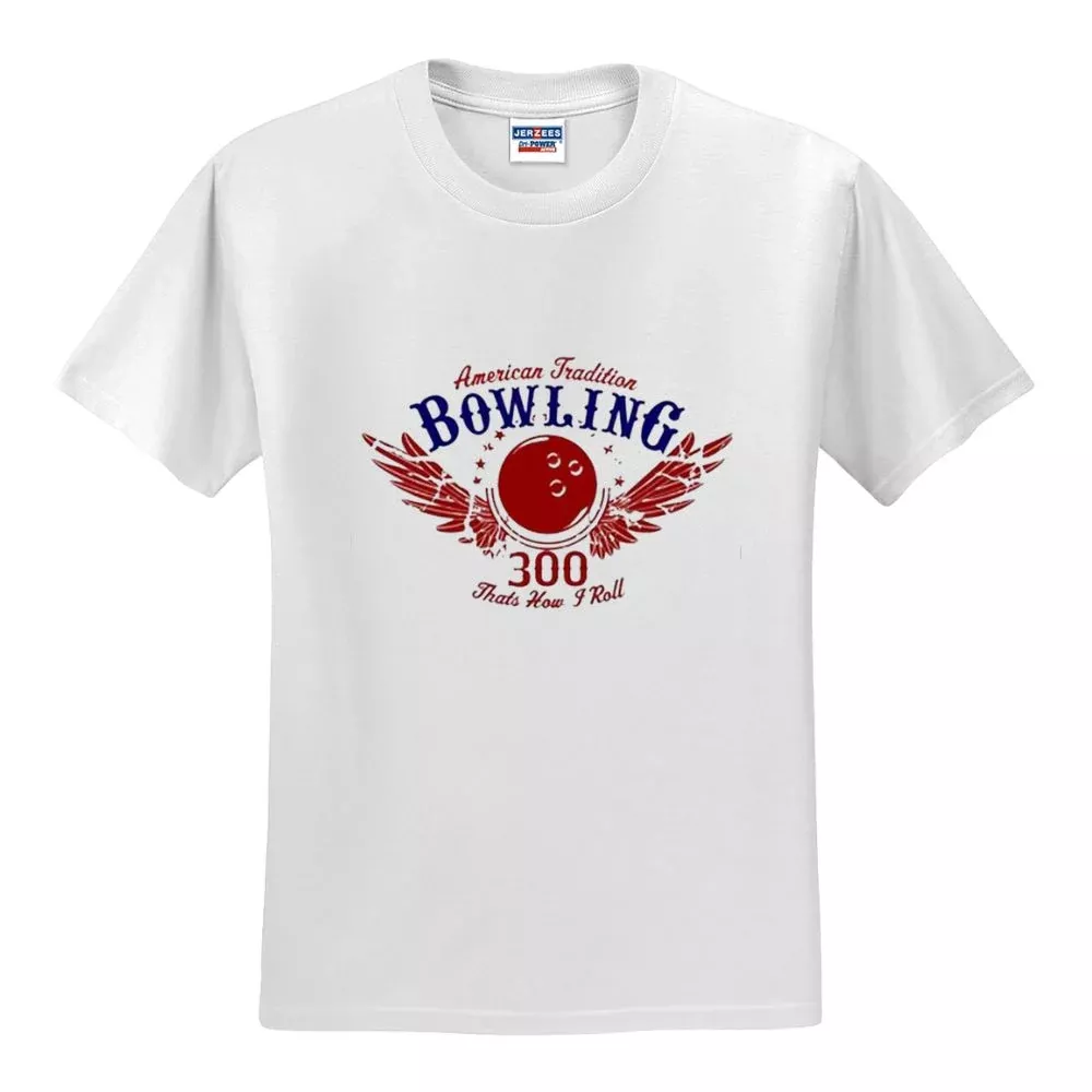 That's How I Roll Bowling T-Shirt - White