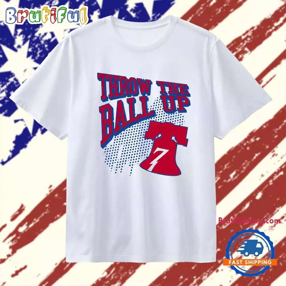 Throw the Ball Up Philadelphia 76ers NBA T Shirt