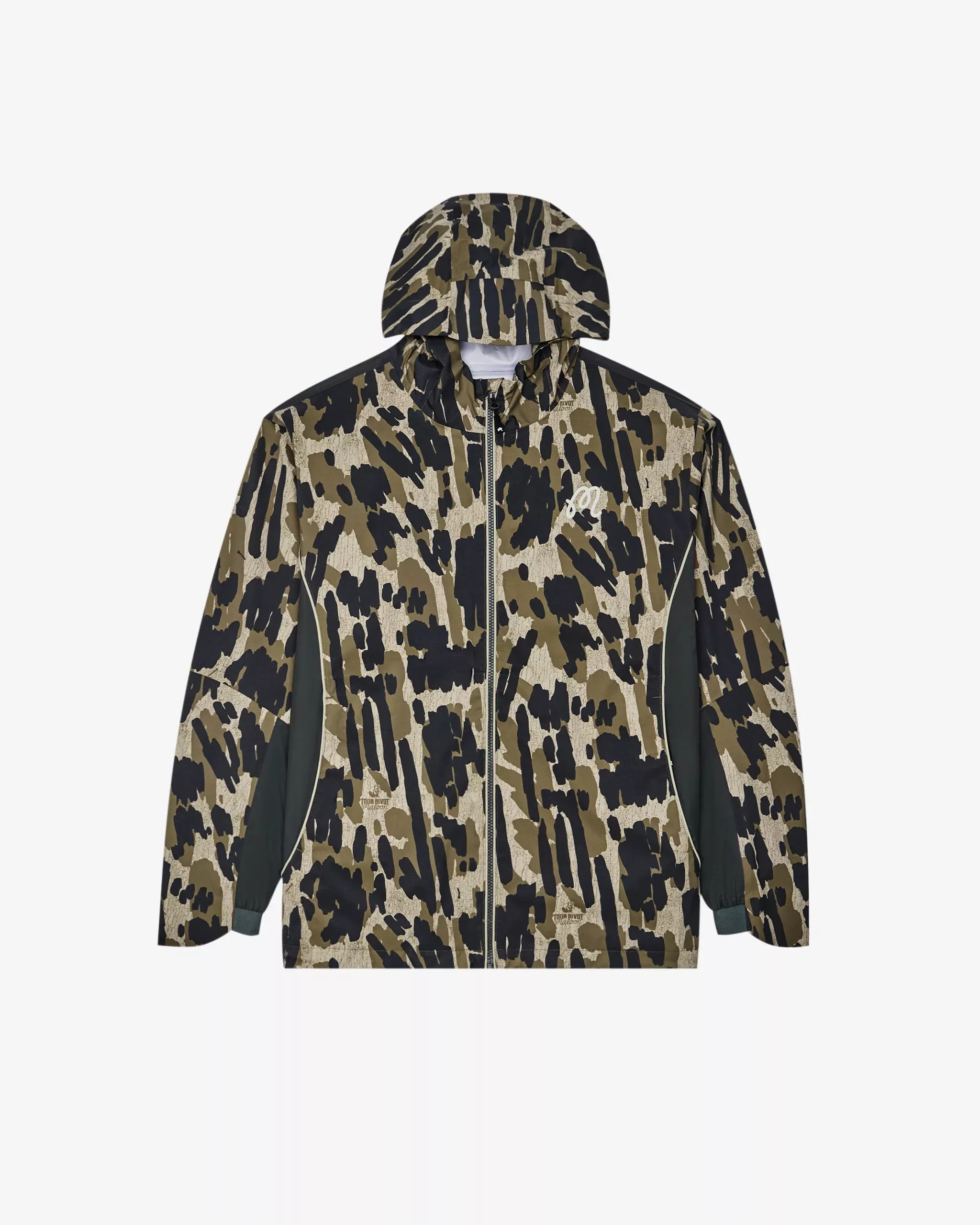 TOUR DIVOT CAMO RAIN JACKET