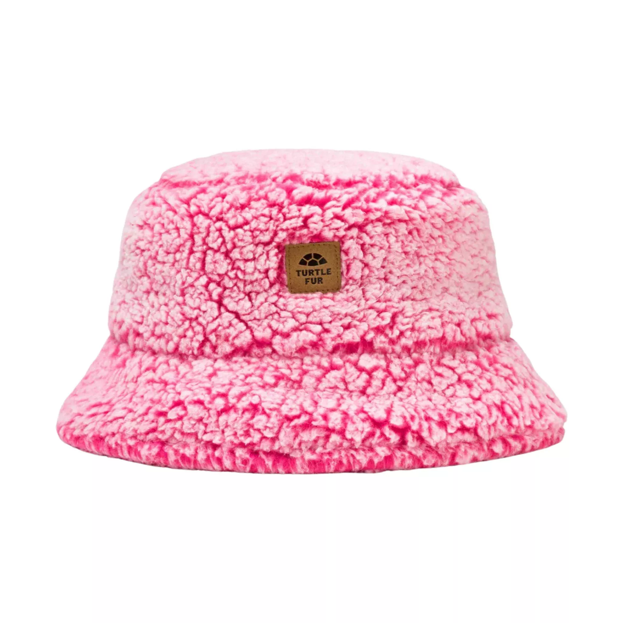 Turtle Fur Stomp Bucket Hat – Luscious Pink