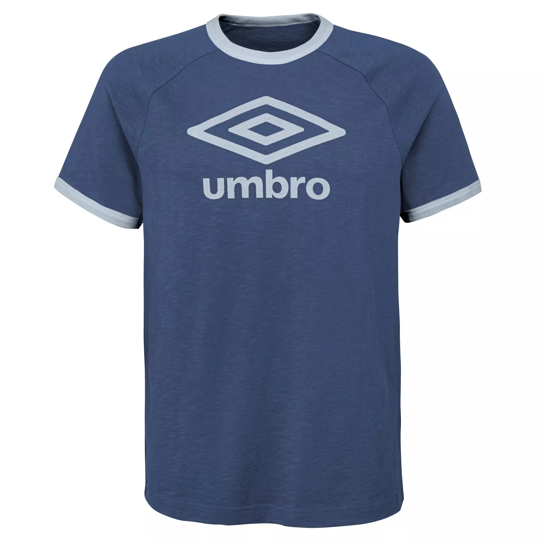 Umbro Men’s Cotton Logo T-Shirt-Navy