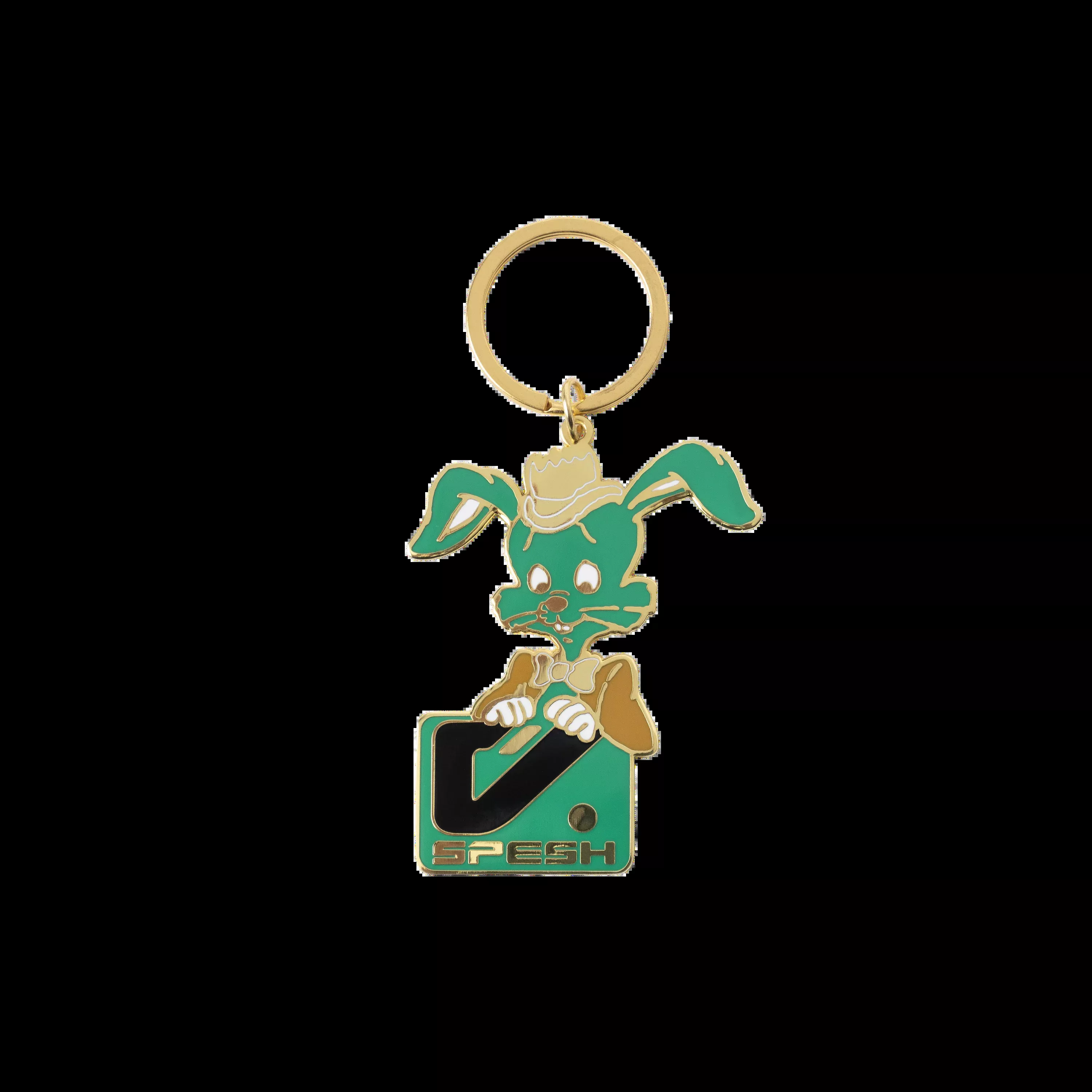V. Spesh by Gasius Brass Keychain