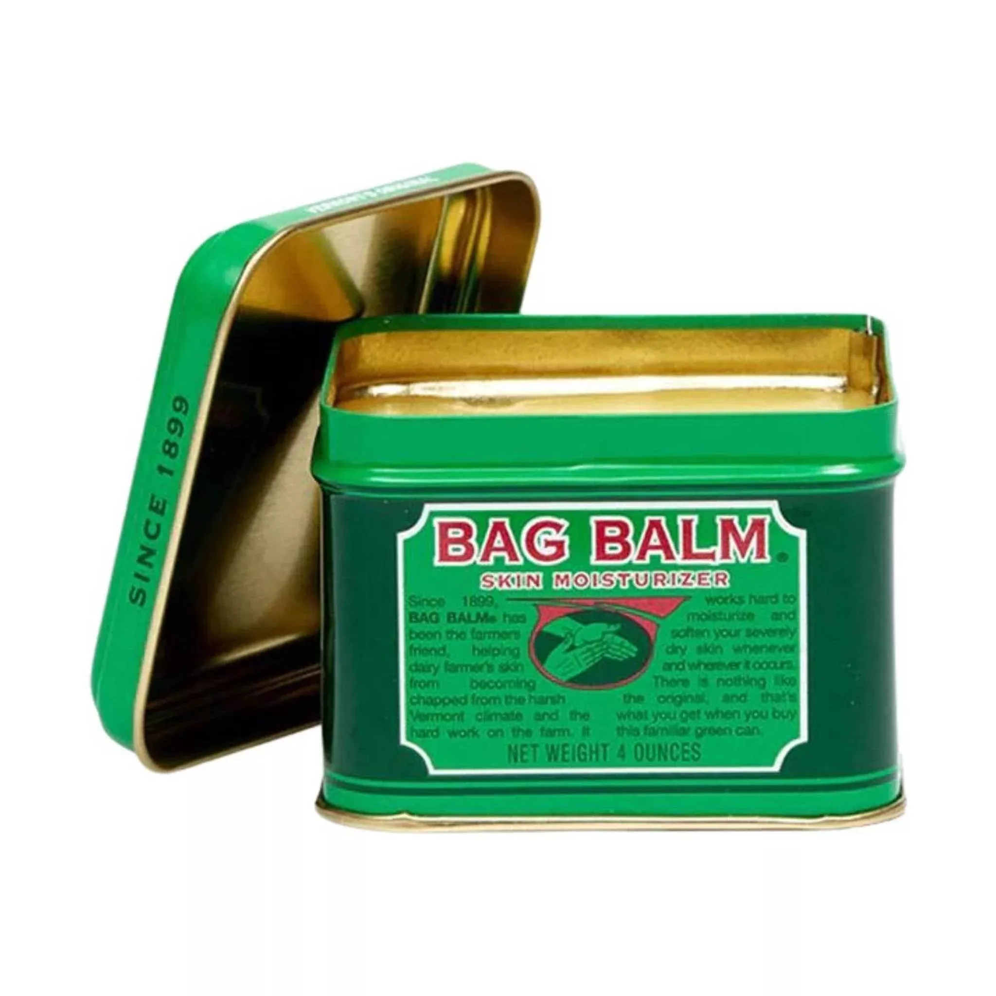 Vermont Original Bag Balm 4oz Tin – Green