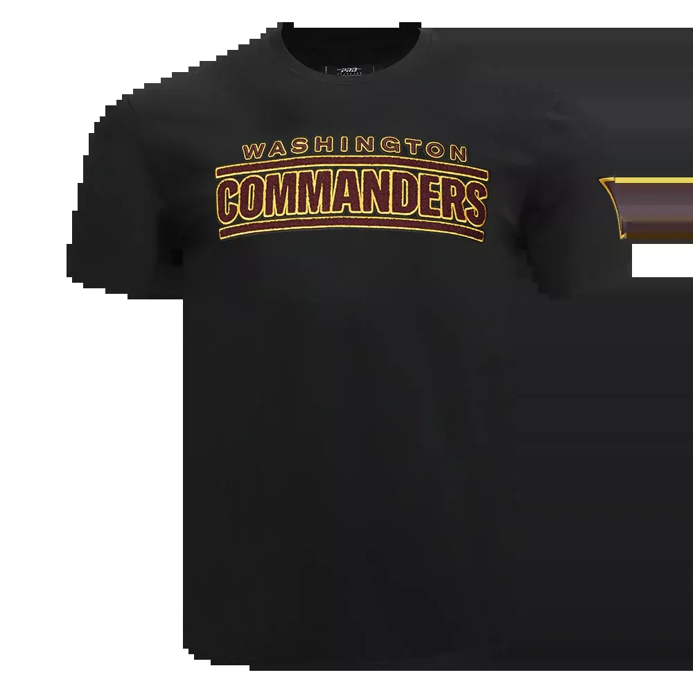 Washington Commanders – NFL Classic Chenille Men’s Striped T-shirt