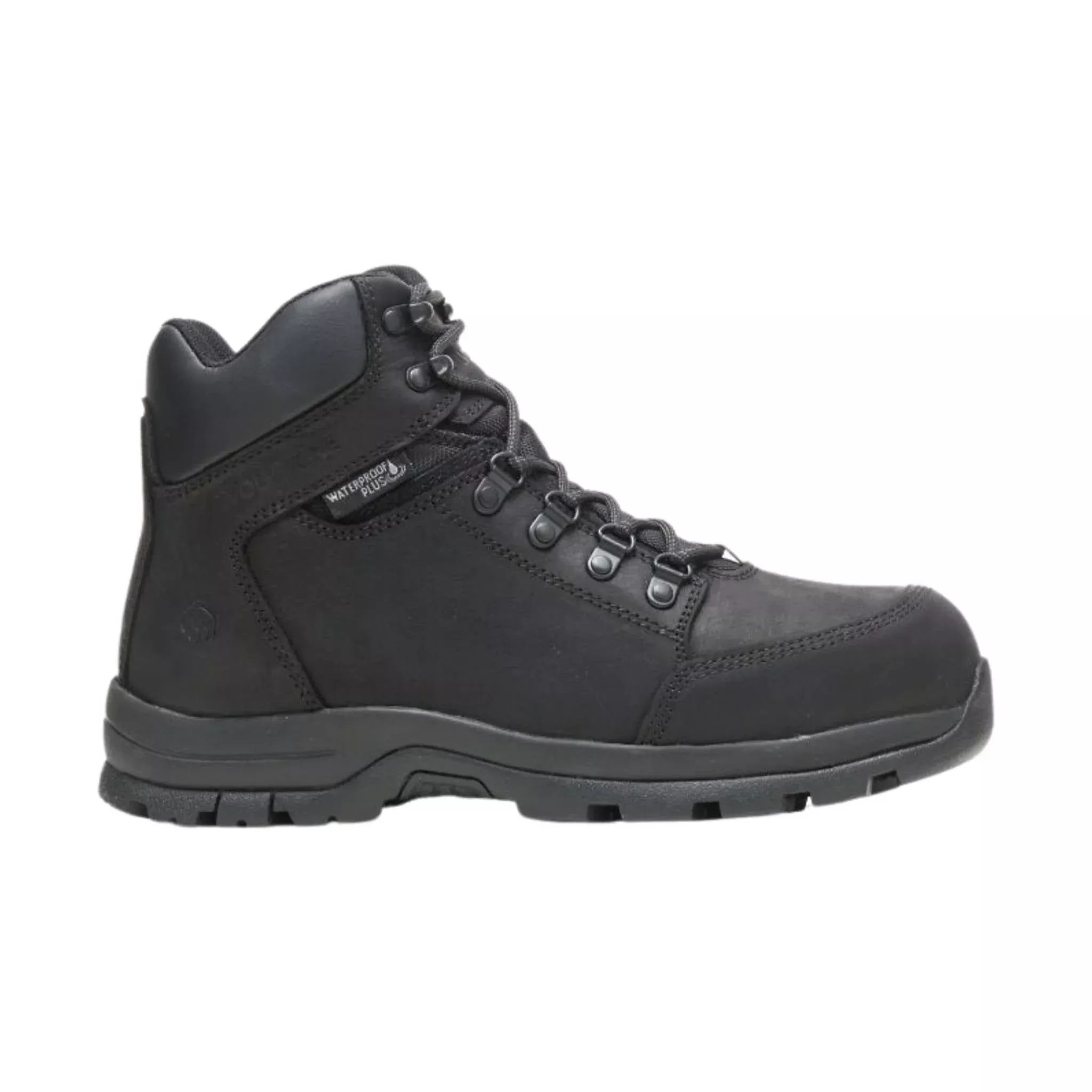 Wolverine Men’s Grayson Steel Toe Mid Work Boot – Black