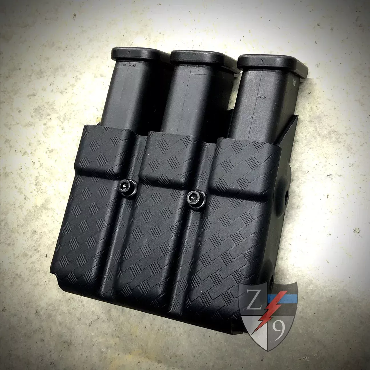 Zero9 Duty Style Triple Mag Pouch – 9/40