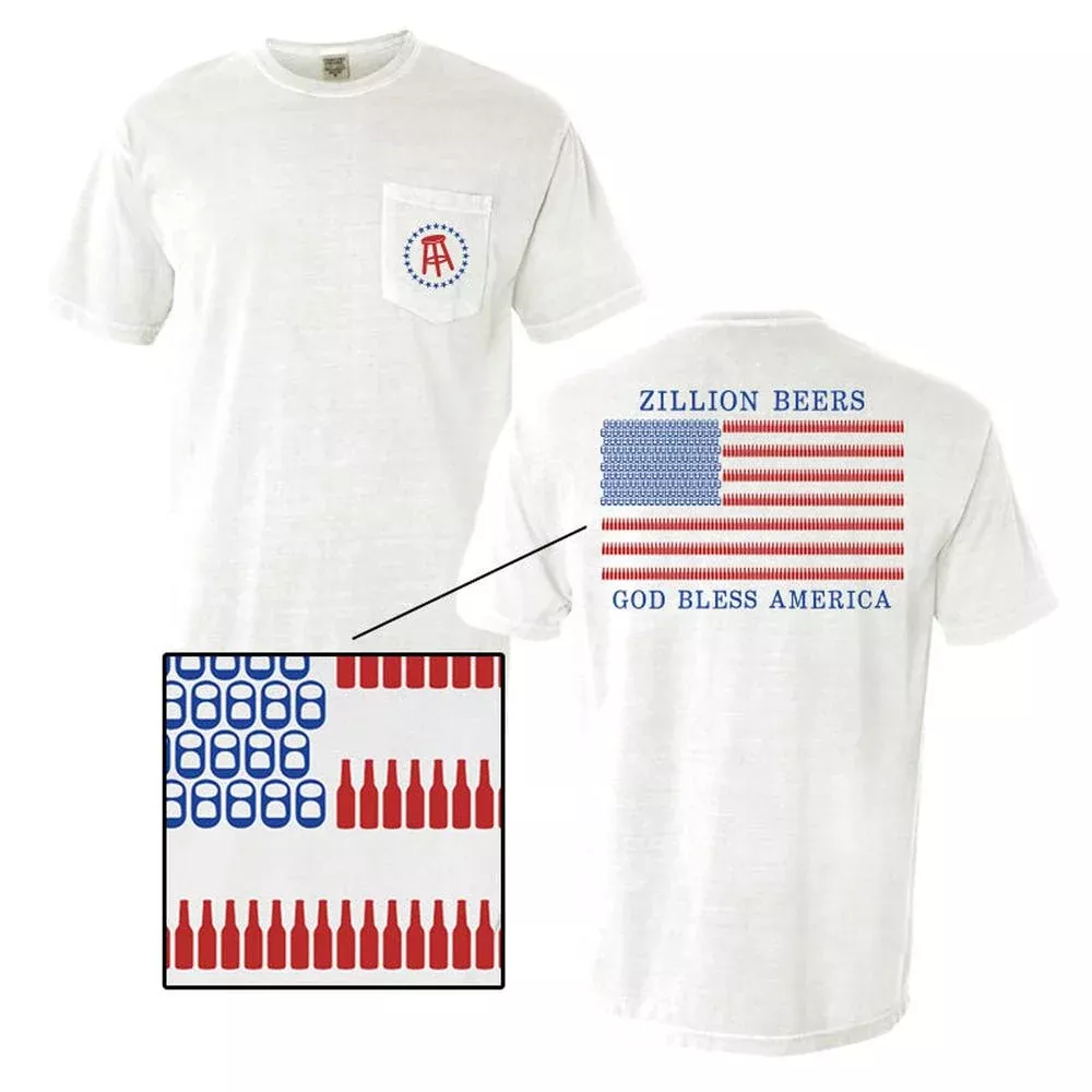 Zillion Beers America Pocket Tee